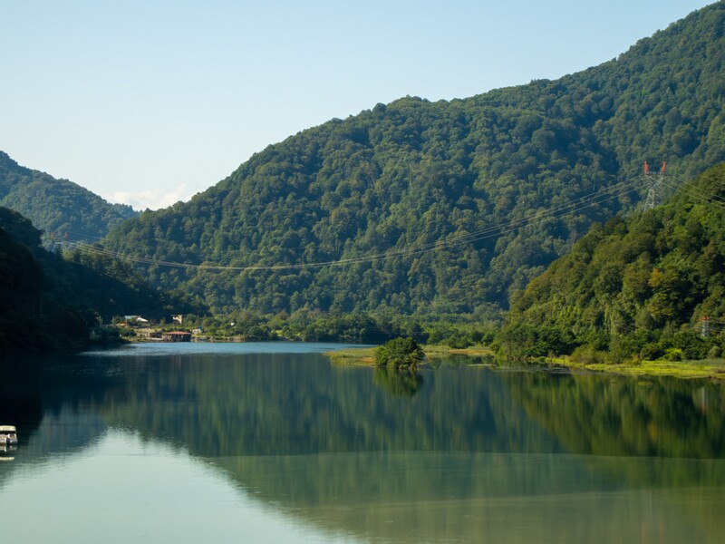 Confluence of the Chorokhi and Adjaristskhali rivers